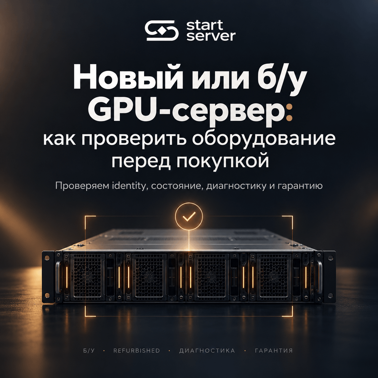 Новый или б/у GPU-сервер: Как проверить оборудование перед покупкой
