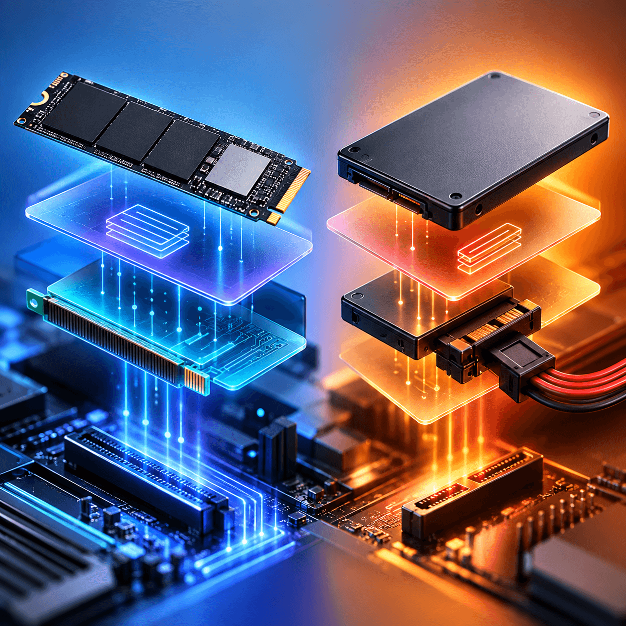 NVMe: Что это, чем отличается от SATA SSD и что выбрать