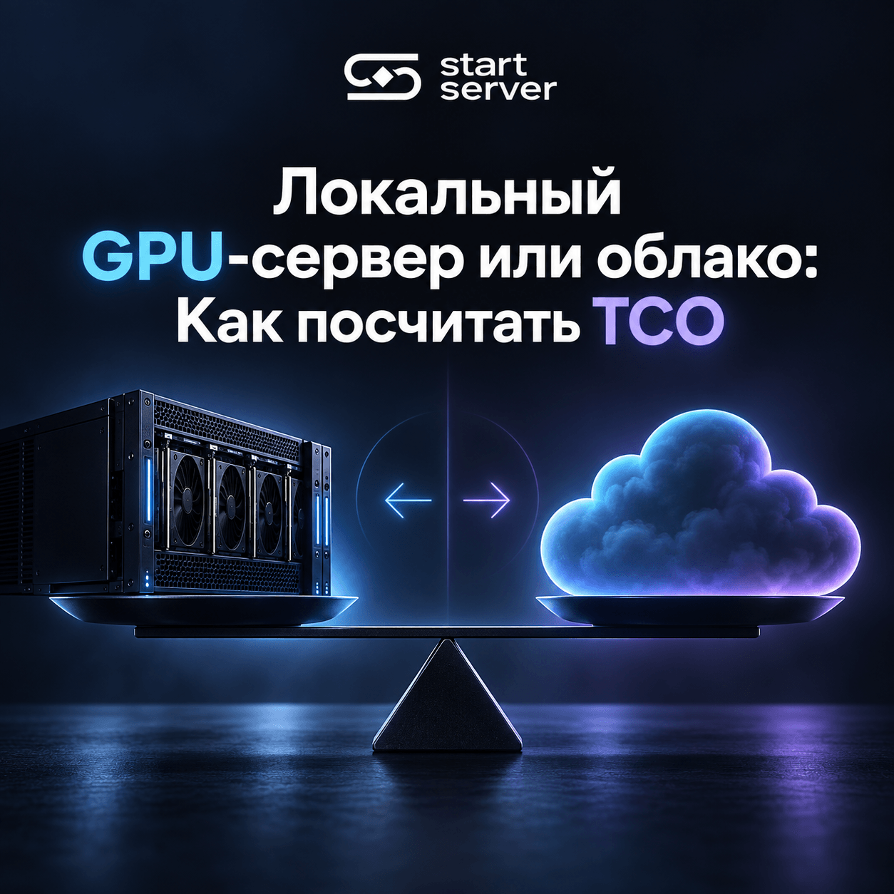 Локальный GPU-сервер или облако: Как посчитать TCO