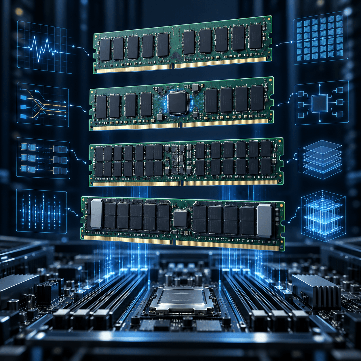 Серверная память: Чем отличаются ECC, RDIMM и LRDIMM