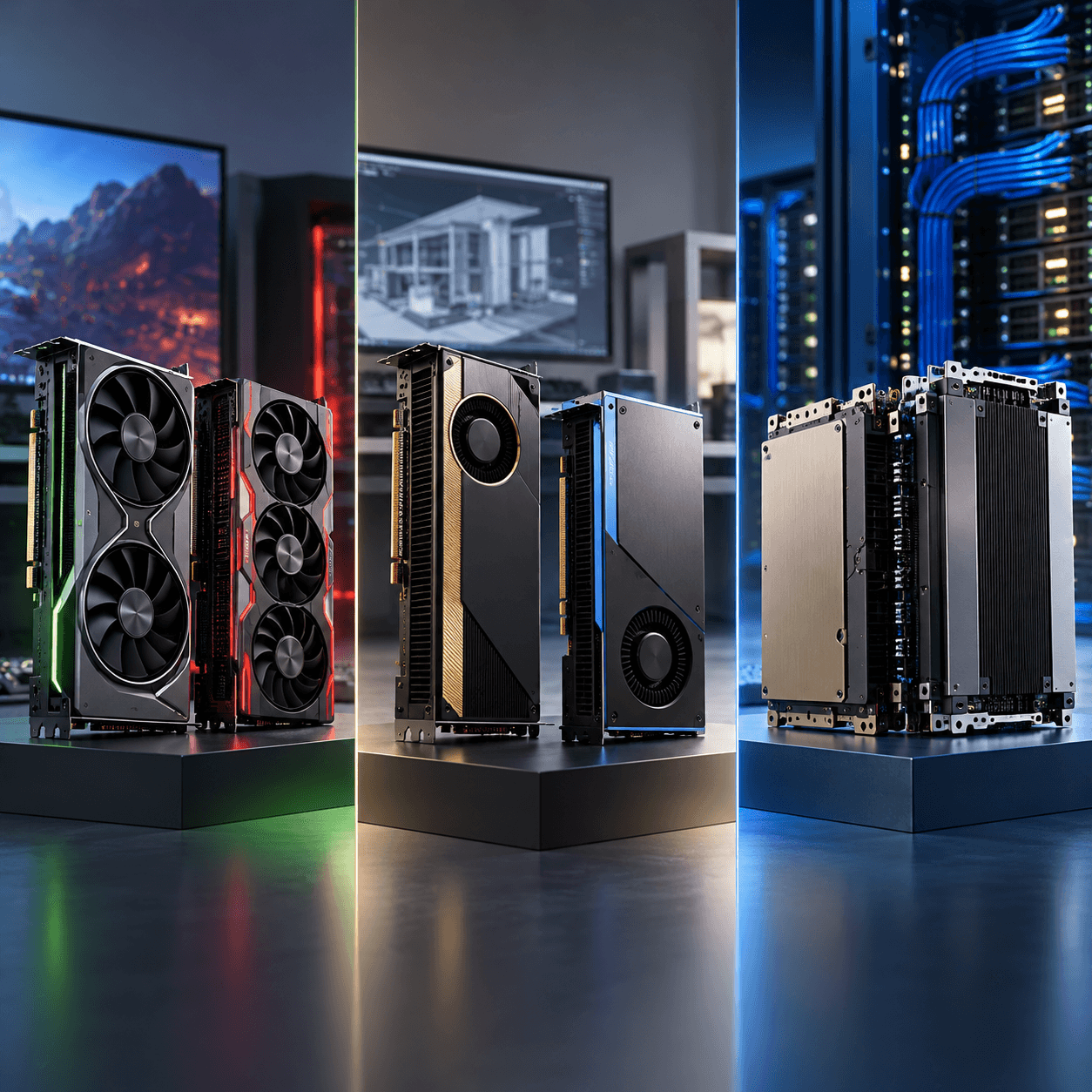 Сравнение видеокарт NVIDIA и AMD: Характеристики, VRAM и задачи