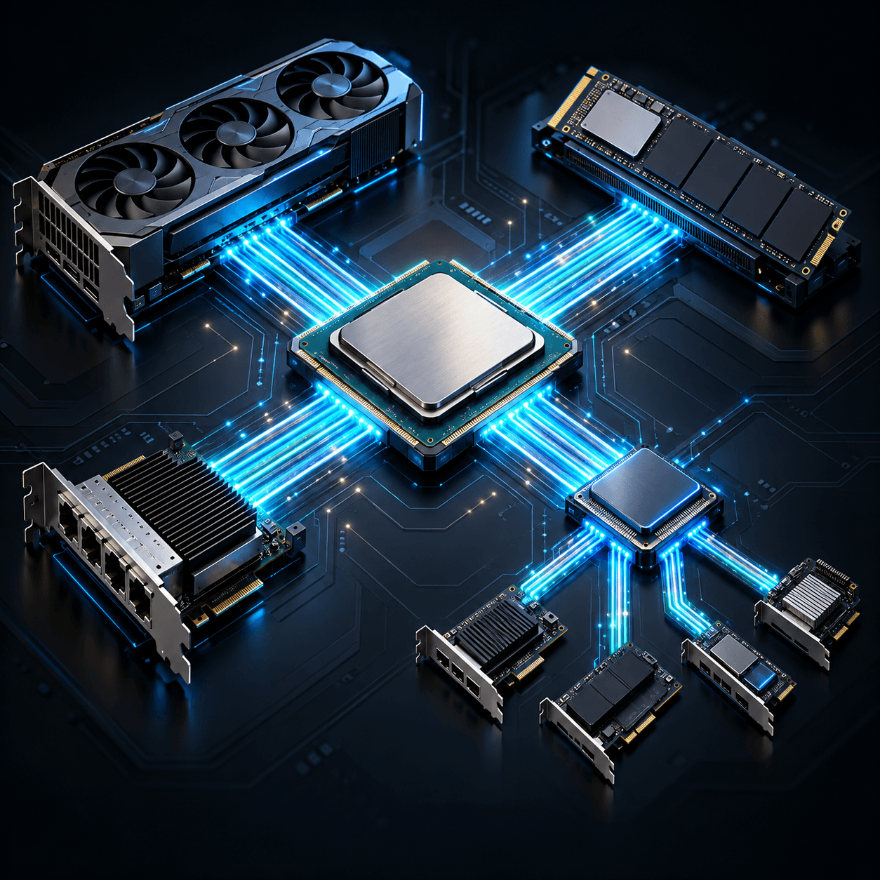 Как работает PCI Express: Версии PCIe, линии и пропускная способность