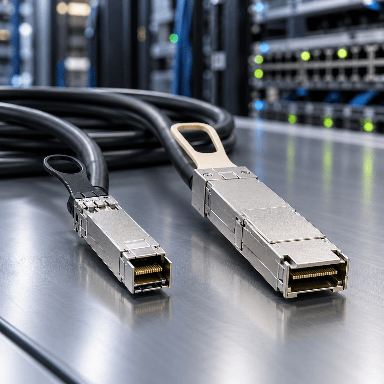 DAC-кабель: Что это, пассивный или активный, совместимость SFP и QSFP