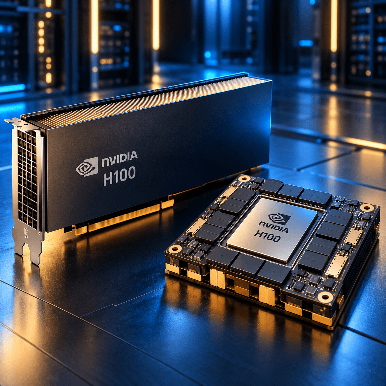NVIDIA H100: Характеристики, PCIe и SXM, серверы для AI