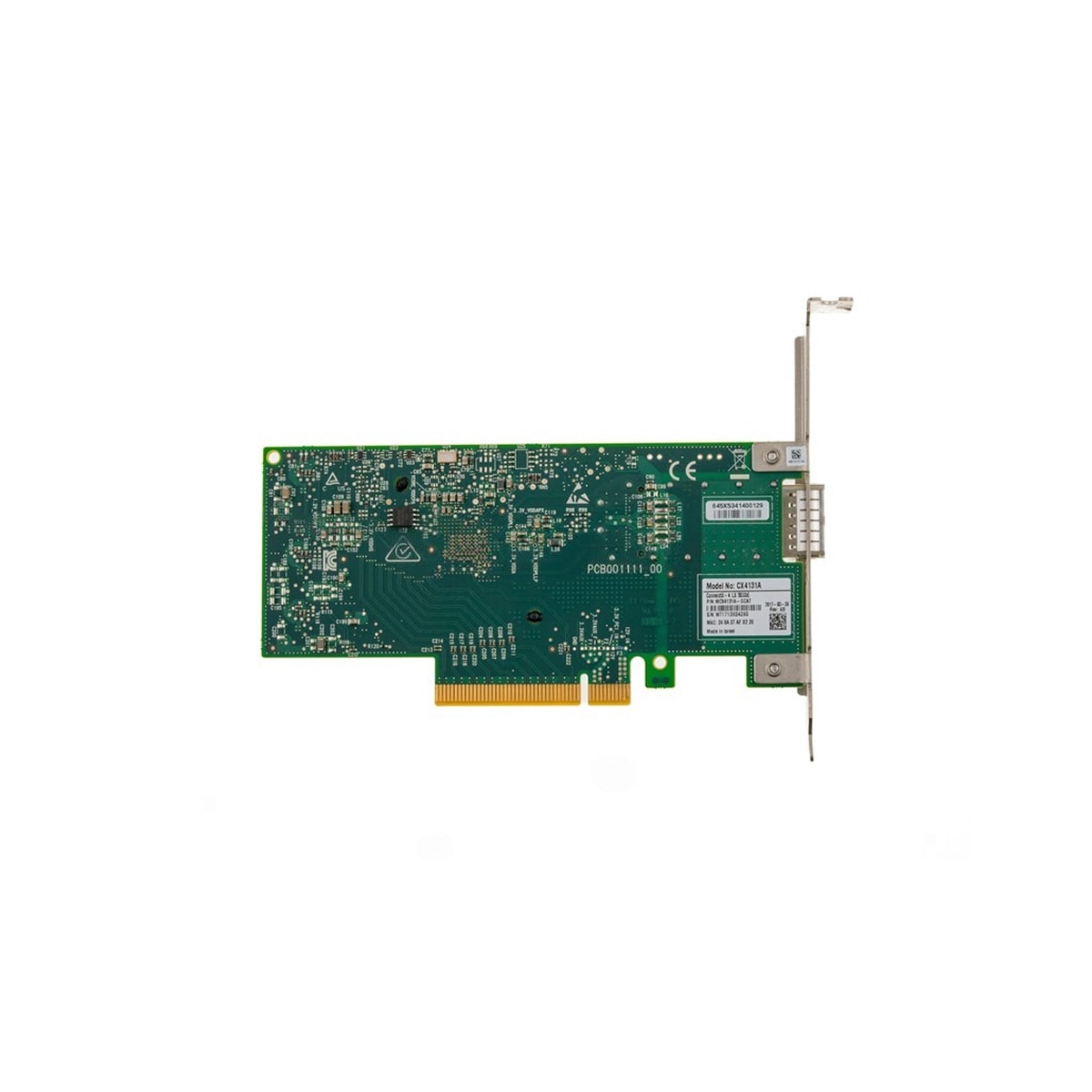 Сетевая карта Mellanox MCX4131A-GCAT — 1x QSFP28 50GbE