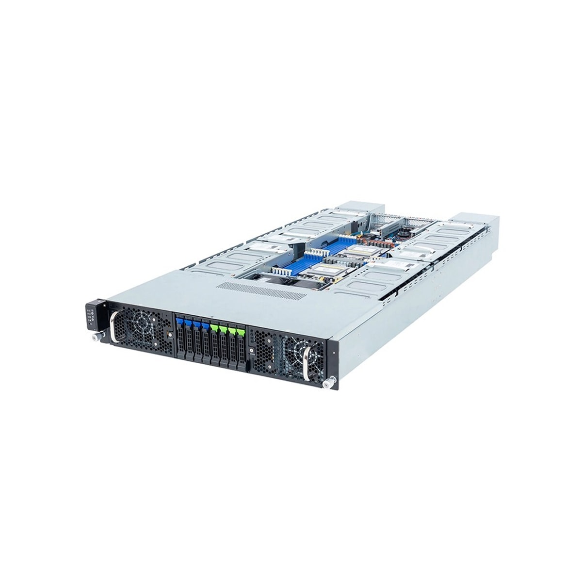 AI-сервер GIGABYTE G294-Z42-AAP2 — 4× RTX PRO 6000 BSE 96GB, 2× EPYC 9754, RAM 1.1TB