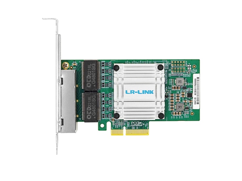 Сетевая карта LR-LINK LRES1048PT — 4x RJ45 1GbE