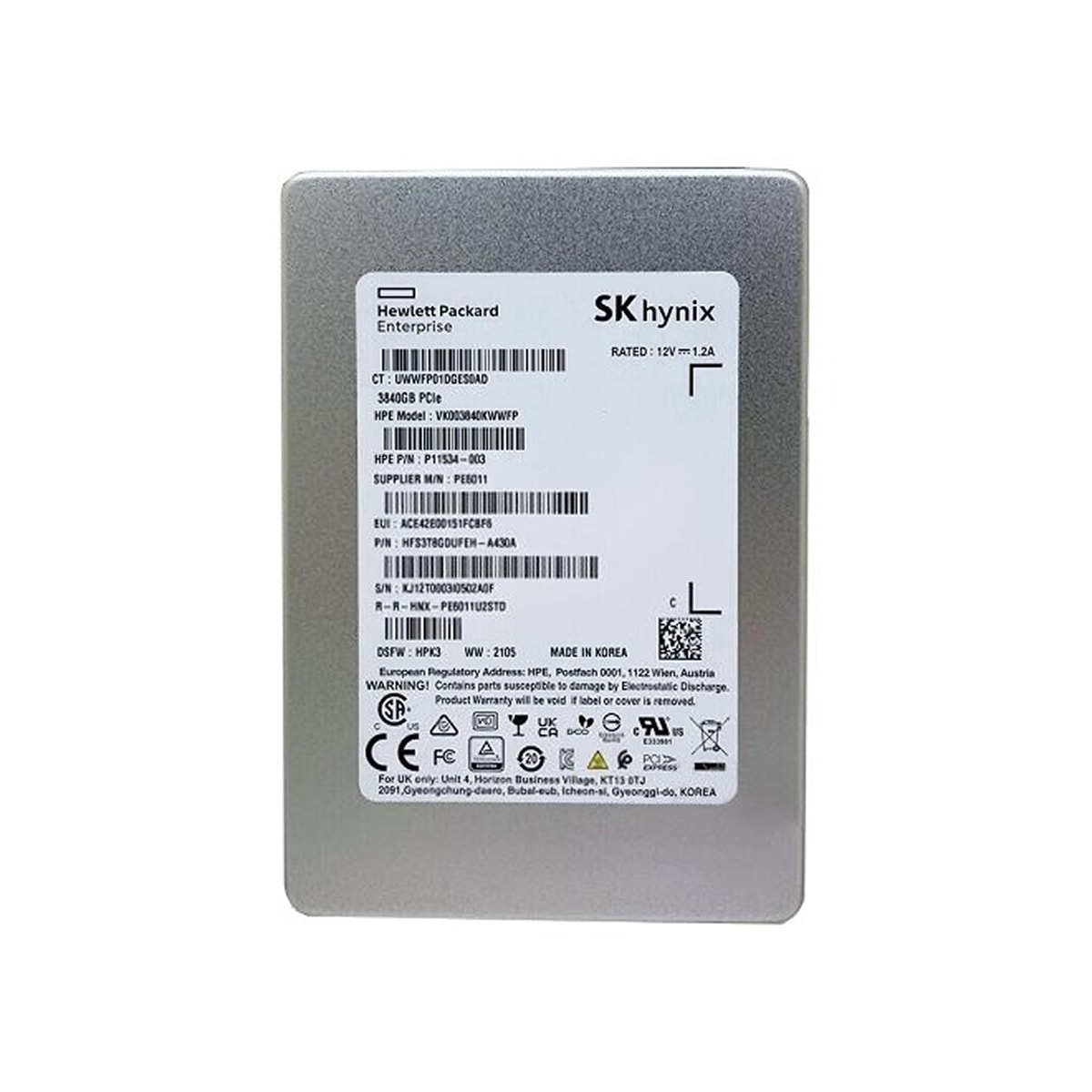 SSD-накопитель SK Hynix PE6011 — 3.84TB, U.2 2.5"