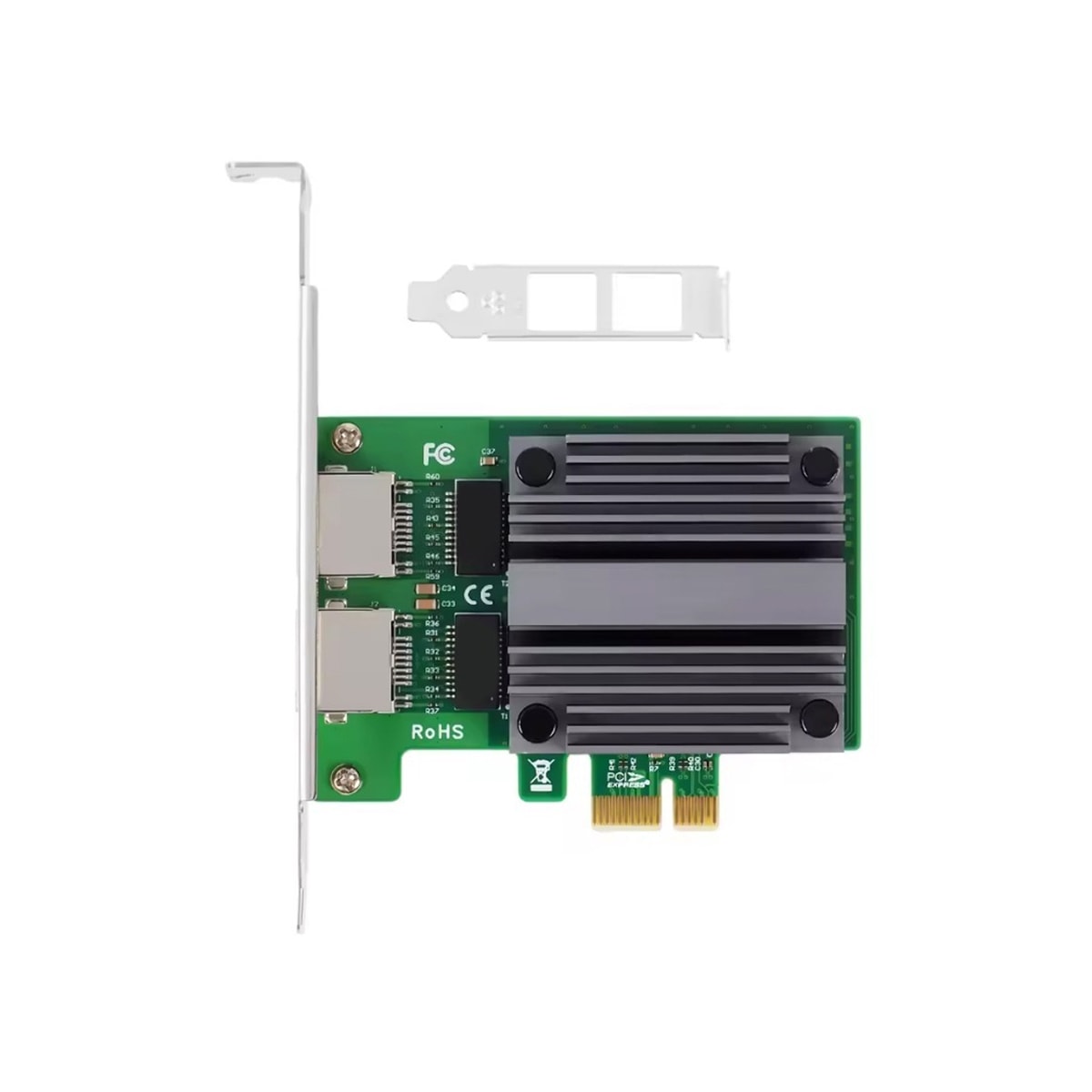 Сетевая карта Intel I226-T2 — 2x RJ45 2.5GbE