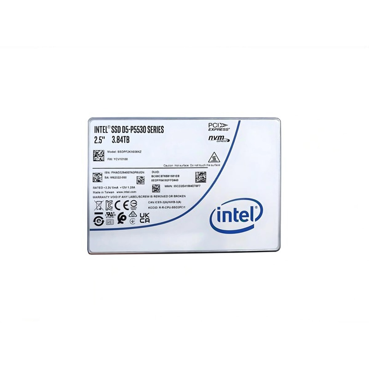 SSD-накопитель Intel D5-P5530 — 3.84TB, 2.5"
