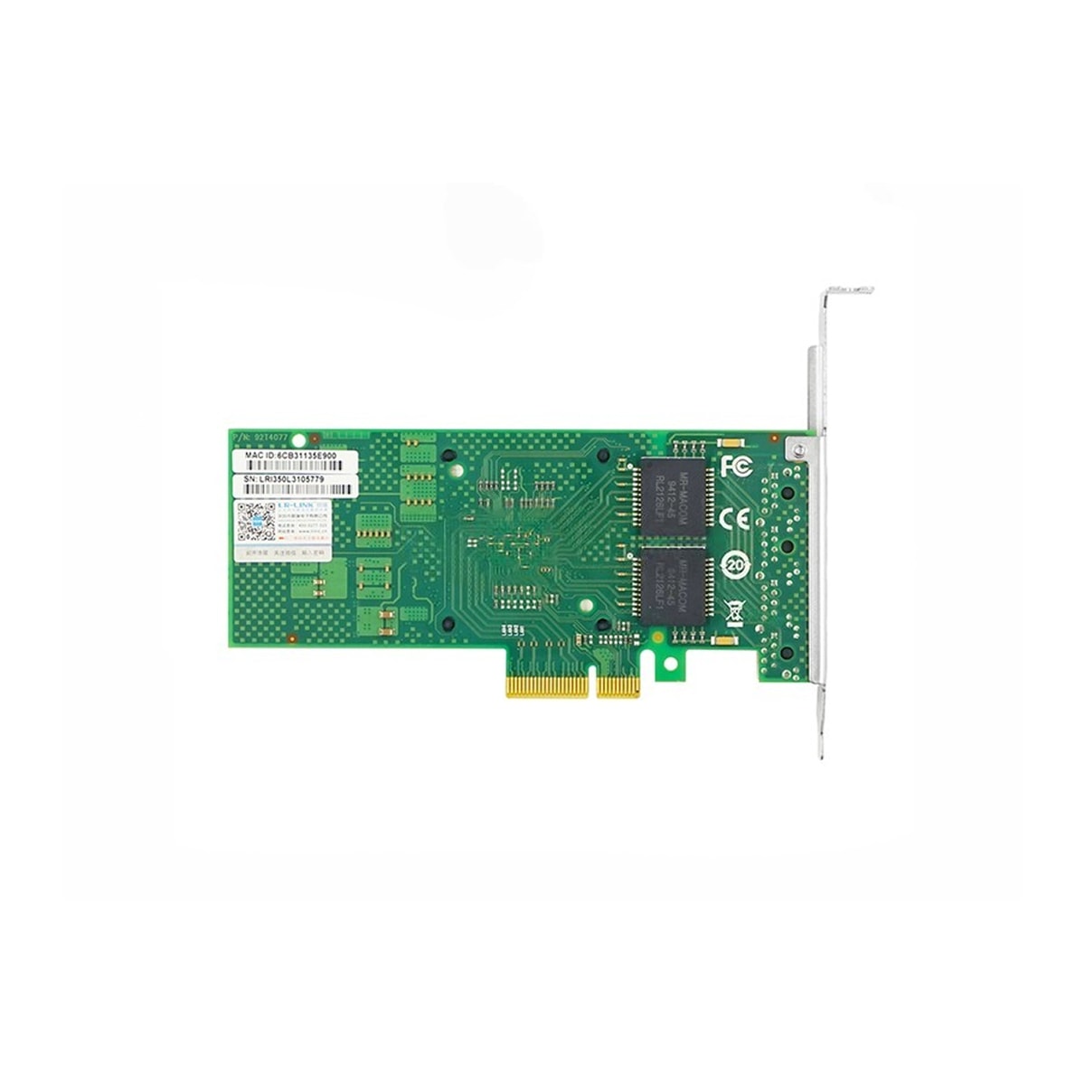 Сетевая карта LR-LINK LREC9714HT — 4x RJ45 1GbE