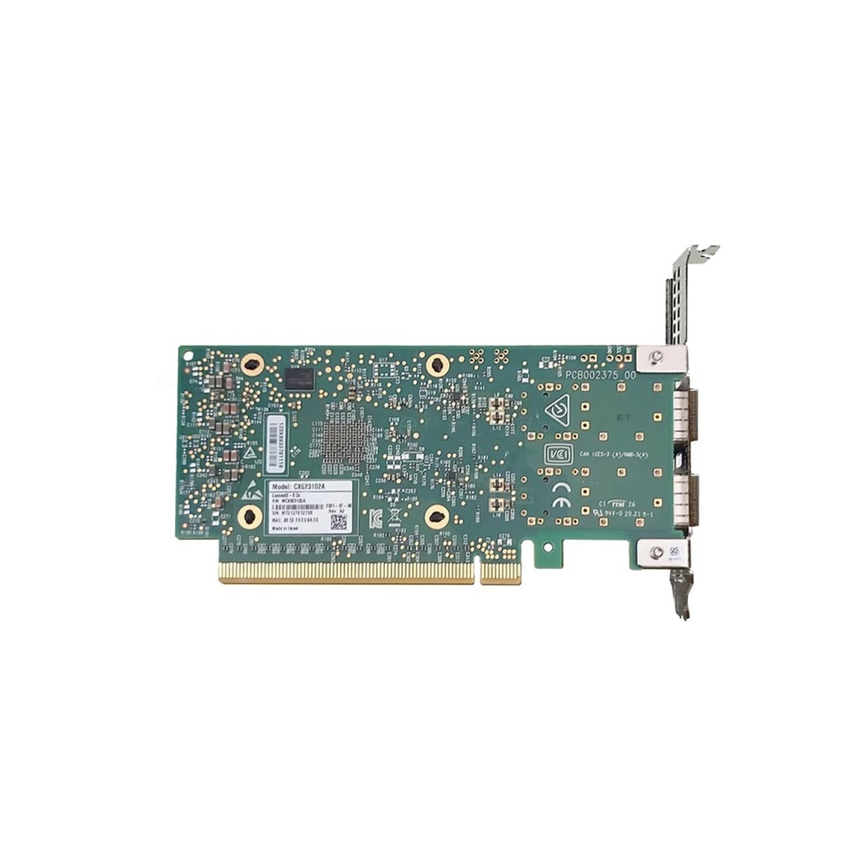 Сетевая карта Mellanox MCX623102AS-GDAT — 2x SFP56 50GbE
