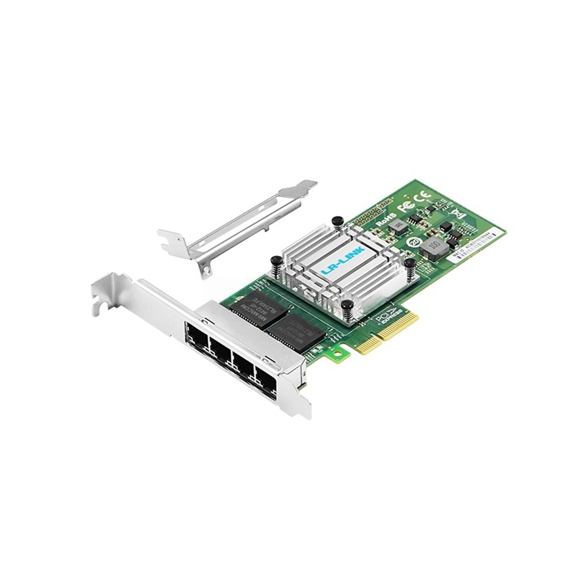 Сетевая карта LR-LINK LRES2025PT — 4x RJ45 1GbE